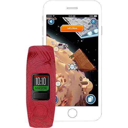 Garmin vívofit jr. 2 Activity Tracker for Kids - Dark Side WORLDWIDE DELIVERY