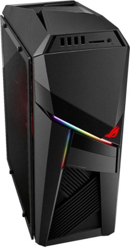 ASUS - Gaming Desktop - Intel Core i5 - 8GB Memory - NVIDIA GeForce GTX 1660 Ti - 1TB Hard Drive + 256GB Solid State Drive - Iron Gray-Angle_Standard 
