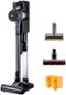LG - CordZero Cordless Stick Vacuum with 80-Minute Run Time, Floor and Punch Nozzles - Matte Gray-Front_Standard