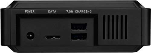 WD BLACK D10 8TB External USB 3.2 Gen 1 Portable Hard Drive - Black BUY IN EUROPE
