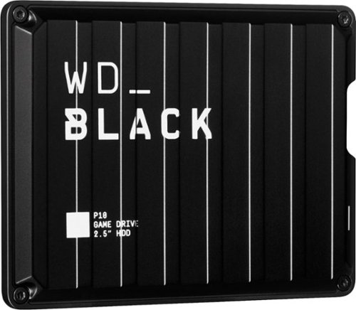 WD - WD_BLACK P10 2TB External USB 3.2 Gen 1 Portable Hard Drive - Black