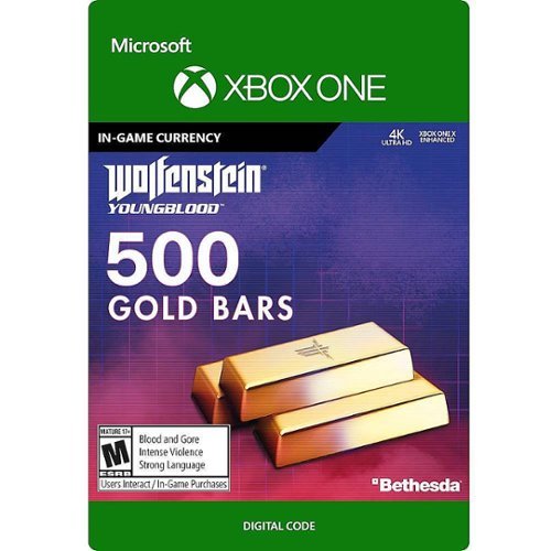 Wolfenstein: Youngblood 500 Gold Bars - Xbox One [Digital]