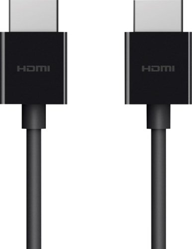 Belkin - 4K Ultra High Speed HDMI 2.1 Cable - Black