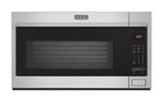 Maytag - 1.7 Cu. Ft. Over-the-Range Microwave - Stainless steel - Front_Standard