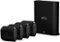 Arlo - Pro 3 4-Camera Indoor/Outdoor Wire-Free 2K HDR Security Camera System - Black-Front_Standard