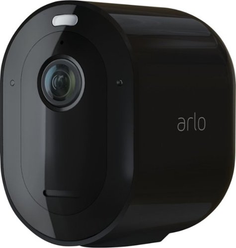 Arlo - Pro 3 Indoor/Outdoor 2K HDR Wire Free Security Camera (Add on Camera) - Black-Front_Standard 