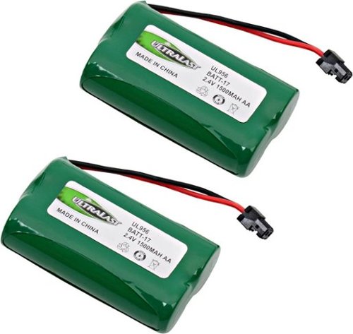 UltraLast - Nickel Metal Hydride Batteries for Panasonic HHR-P506 (2-Pack)