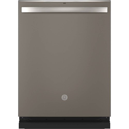 GE - Top Control Built-In Dishwasher with Stainless Steel Tub, 3rd Rack, 46dBA - Slate