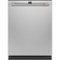 Café - 24" Top Control Smart Built-In Tub Dishwasher with 3rd Rack, Ultra Wash and 39 dBA - Stainless Steel-Front_Standard
