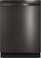 GE Profile - Top Control Built-In Dishwasher with Stainless Steel Tub, 42dBA - Black Stainless Steel-Front_Standard
