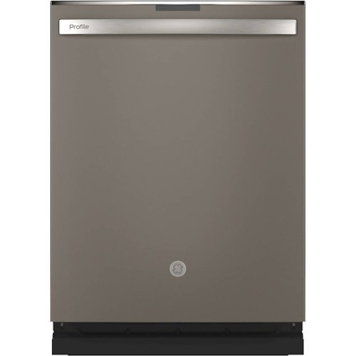 GE Profile - Top Control Built-In Dishwasher with Stainless Steel Tub, 3rd Rack, 45dBA - Slate