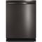 GE Profile - Top Control Built-In Dishwasher with Stainless Steel Tub, 3rd Rack, 45dBA - Black Stainless Steel-Front_Standard
