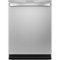 GE Profile - Hidden Control Built-In Dishwasher with Tub, Fingerprint Resistance, 3rd Rack, 45 dBA - Stainless Steel-Front_Standard