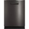 Haier - Top Control Built-In Dishwasher with Stainless Steel Tub, 50dBA - Black Stainless Steel-Front_Standard