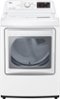 LG - 7.3 Cu. Ft. Electric Dryer with Sensor Dry-Front_Standard