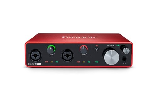 Focusrite - Scarlett 4i4 3rd Generation Audio Interface - Red