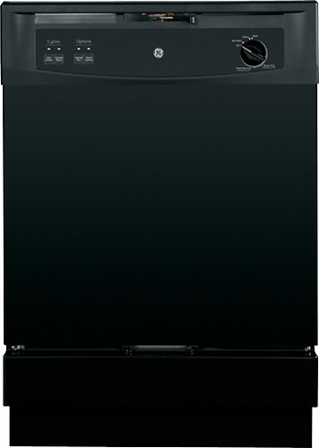  GE - 25&quot; Convertible Portable Dishwasher - Black