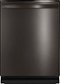 GE Profile - Top Control Built-In Dishwasher with Stainless Steel Tub, 3rd Rack, 39dBA - Black Stainless Steel-Front_Standard 