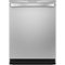 GE Profile - Hidden Control Built-In Dishwasher with Stainless Steel Tub, Fingerprint Resistance, 3rd Rack, 39 dBA - Stainless Steel-Front_Standard 