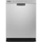 GE - Front Control Built-In Dishwasher with Tub, 50dBA - Stainless Steel-Front_Standard