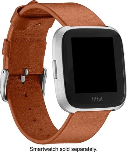 Platinum™ - Horween Leather Watch Band for Fitbit Versa 2, Fitbit Versa and Fitbit Versa Lite - Copper