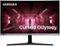 Samsung - 27” Odyssey Gaming CRG5 Series LED Curved 240Hz FHD Monitor with G-SYNC Compatibility - Dark Blue/Gray-Front_Standard 
