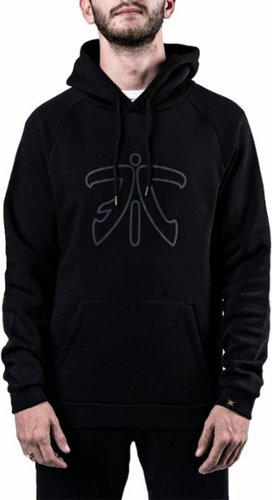 Fnatic Blackline 2.0 Hoodie - Size S - Black GLOBAL SHIPPING