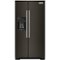 KitchenAid - 22.6 Cu. Ft. Side-by-Side Counter-Depth Refrigerator - Black Stainless Steel With PrintShield Finish-Front_Standard
