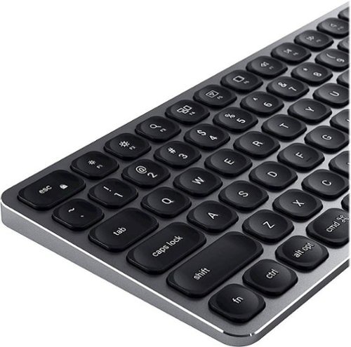 Satechi ST-AMBKM Full-size Wireless Bluetooth Scissor Keyboard with Numeric Keypad - Compatible with Newer Mac Devices - Space Gray WORLDWIDE DELIVERY