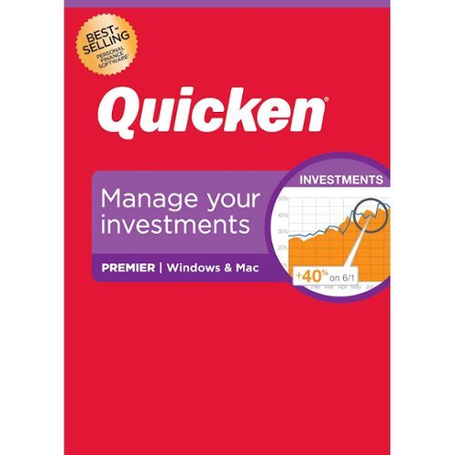 Quicken - Premier Personal Finance (1-Year Subscription) - Mac OS, Windows