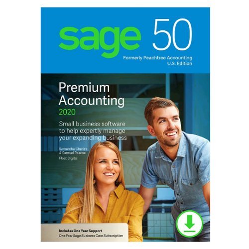 Sage - 50 Premium Accounting 2020 (1-User) - Windows [Digital]-Front_Standard 