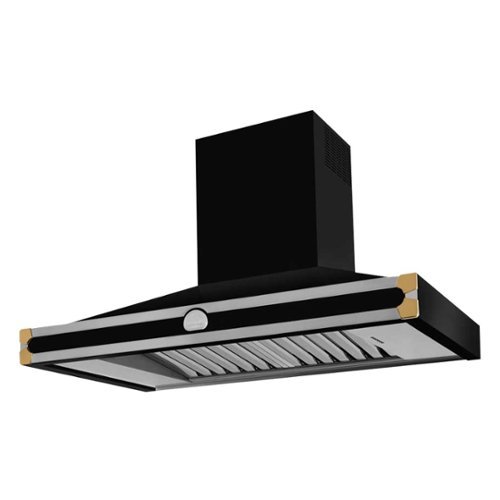 

La Cornue - CornuFé 43" Externally Vented Range Hood - Black stainless steel