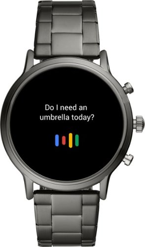 Fossil Gen 5 Smartwatch 44mm Stainless Steel - Smoke with Smoke Stainless Steel Band - (2019) SHOP ONLINE