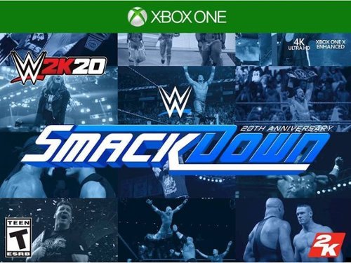 WWE 2K20 SmackDown 20th Anniversary Edition - Xbox One-Front_Standard 