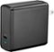 Insignia™ - 90W USB-C Wall Charger - Black-Front_Standard