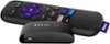Roku - Express (2019) HD Streaming Media Player with High Speed HDMI Cable and Simple Remote - Black-Front_Standard
