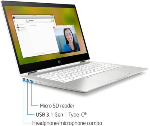 HP 2-in-1 14 Touch-Screen Chromebook - Intel Celeron - 4GB Memory - 32GB eMMC Flash Memory BUY IN MIDDLE EAST