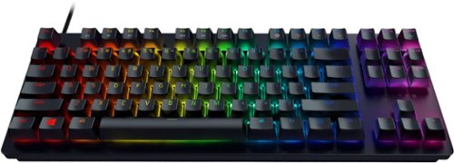 Razer Huntsman Tournament Edition TKL Wired Optical Linear Switch Gaming Keyboard with Chroma RGB Backlighting - Black GLOBAL SHIPPING