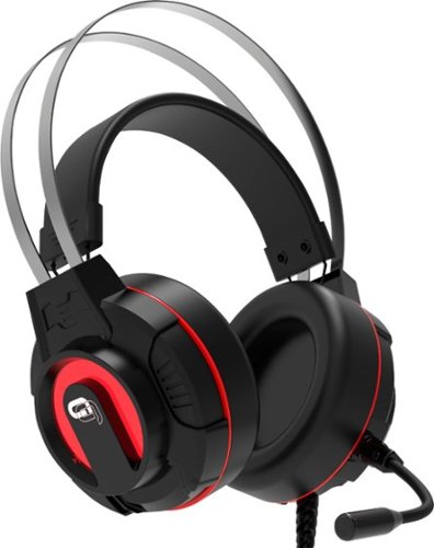 Alpha Gaming - Vertex Wired Stereo Gaming Headset - Black/Red-Angle_Standard 