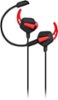 Alpha Gaming - Rocket Wired Stereo Gaming Earphones - Black/Red-Front_Standard