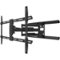 Kanto - Full-Motion TV Wall Mount for Most 40" - 90" TVs - Extends 28" - Black-Left_Standard