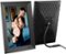 Nixplay - 10.1" LCD Digital Photo Frame - Black-Angle_Standard