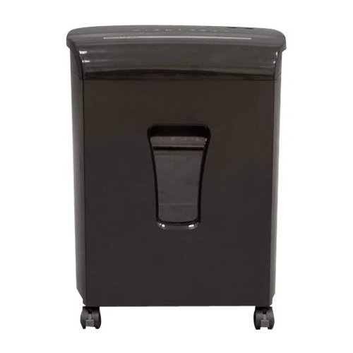 Sentinel - 10-Sheet Microcut Paper Shredder - Black-Front_Standard 