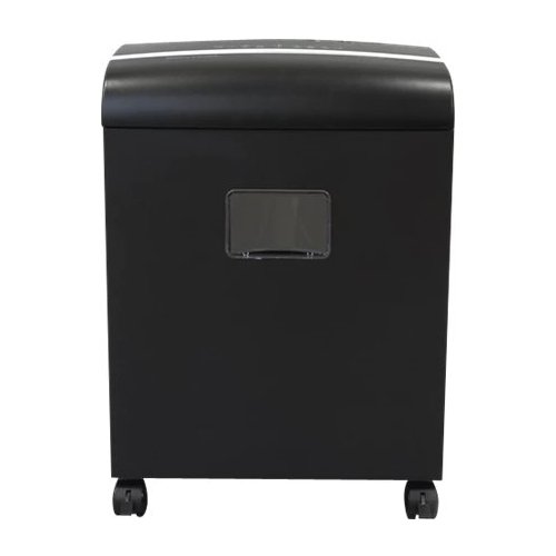 Sentinel - 12-Sheet Microcut Paper Shredder - Black-Front_Standard 