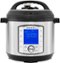 Instant Pot - Duo Evo Plus 6-Quart Multi-Use Pressure Cooker - Stainless Steel/Silver-Angle_Standard