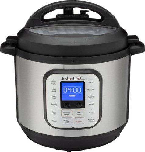  Instant Pot - Duo Nova 8-Quart 7-in-1, One-Touch Multi-Cooker - Silver