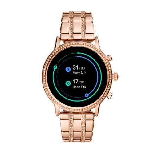 Fossil Gen 5 Smartwatch 44mm Stainless Steel - Rose Gold with Rose Gold-Tone Stainless Steel Band - (2019) WORLDWIDE DELIVERY