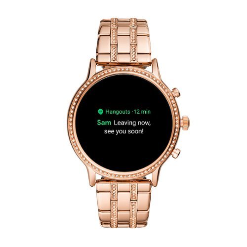 Fossil Gen 5 Smartwatch 44mm Stainless Steel - Rose Gold with Rose Gold-Tone Stainless Steel Band - (2019) WHERE TO BUY