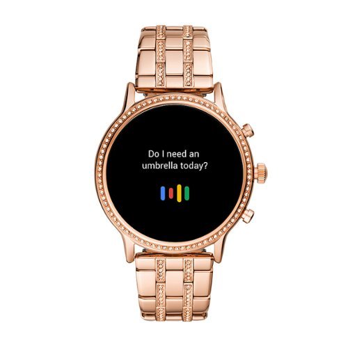 Fossil Gen 5 Smartwatch 44mm Stainless Steel - Rose Gold with Rose Gold-Tone Stainless Steel Band - (2019) SHOP ONLINE