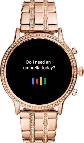 Fossil Gen 5 Smartwatch 44mm Stainless Steel - Rose Gold with Rose Gold-Tone Stainless Steel Band - (2019) BUY ONLINE